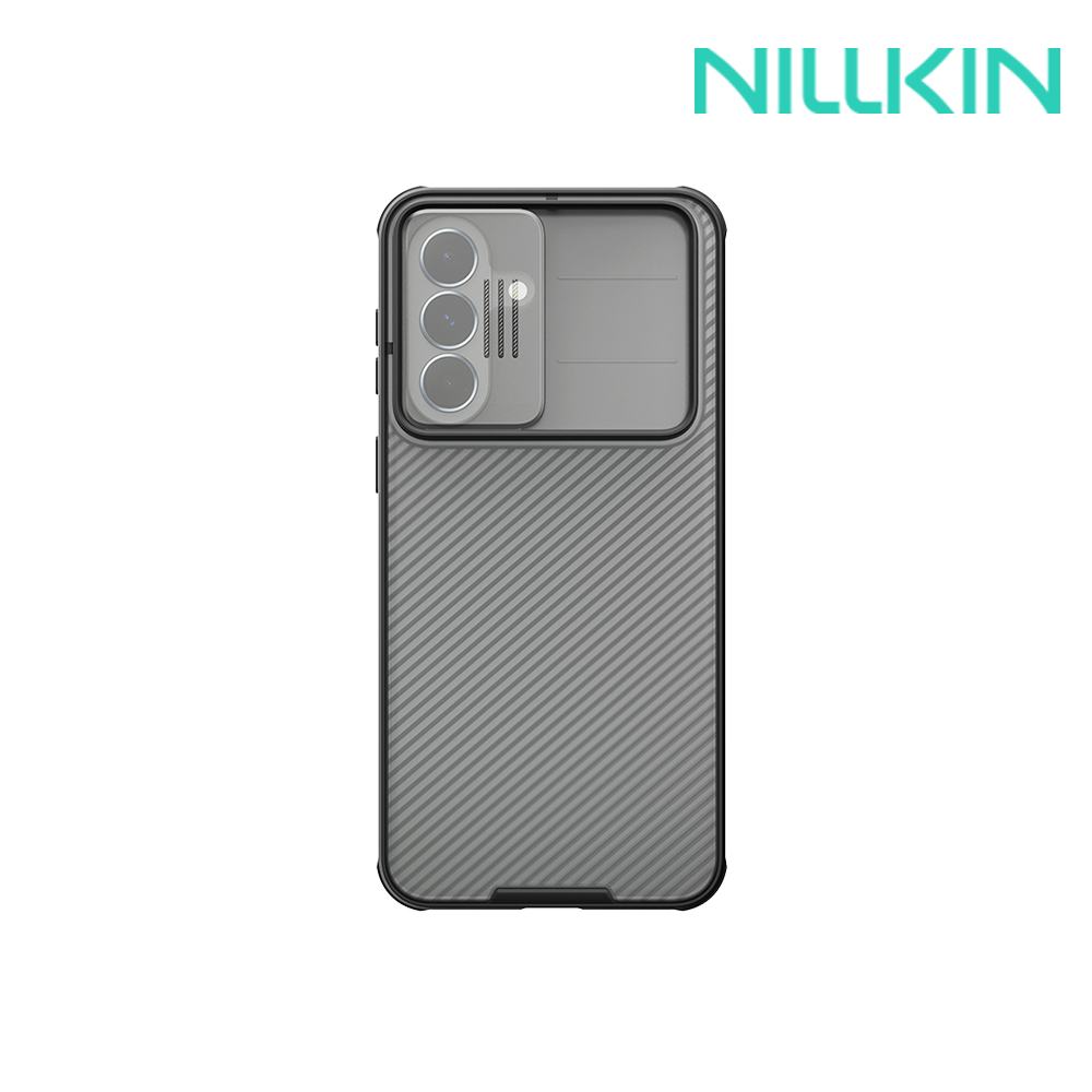 NILLKIN SAMSUNG 三星 Galaxy A37 5G 黑鏡 Pro 保護殼(透黑)