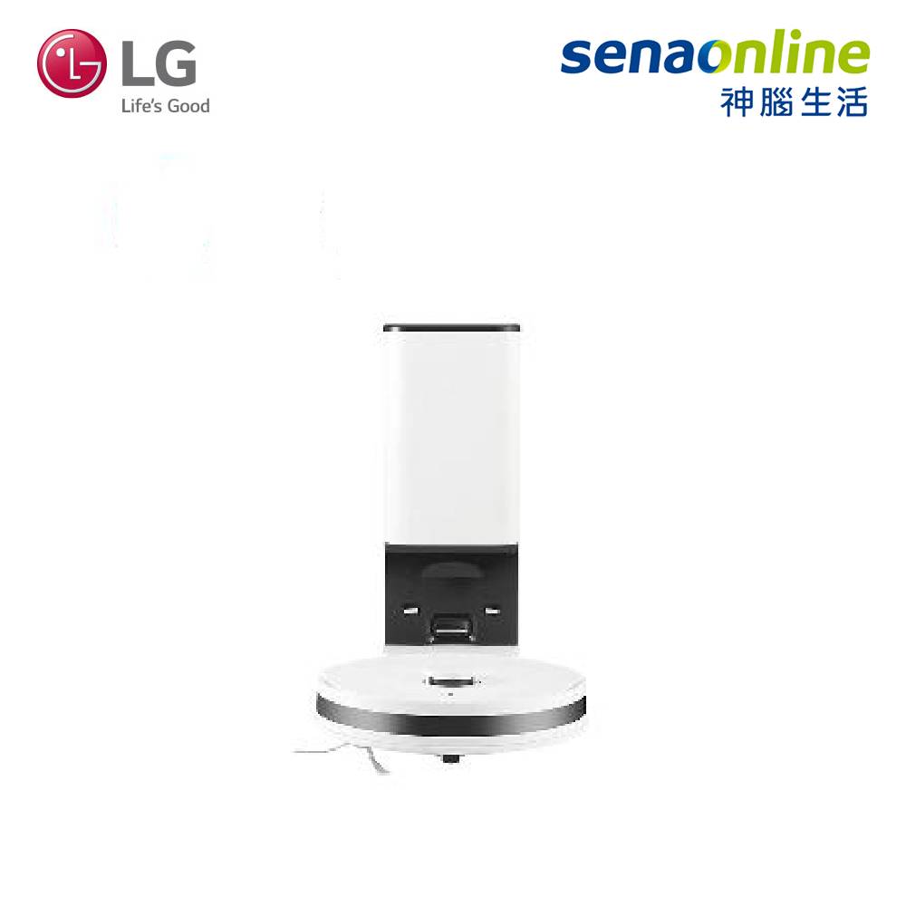 【未拆箱損】LG 智慧聯網自動除塵變頻濕拖清潔機器人 雲朵白 R5ULTIMATE1