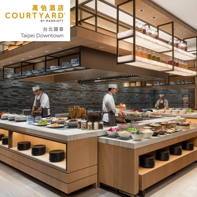 台北【國泰萬怡酒店】MJ KITCHEN 假日午晚餐MO26