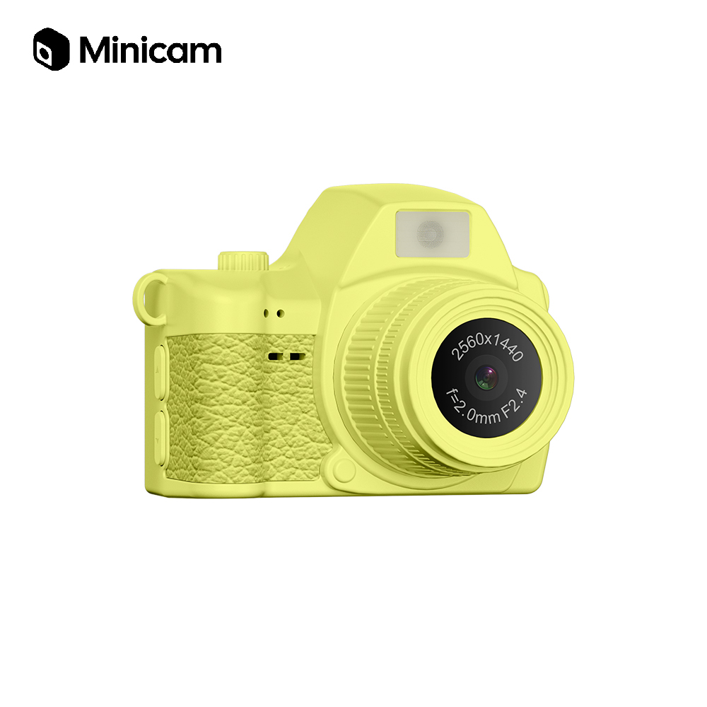 【Minicam 迷你拍】G19 仿單眼 S161 迷你相機-黃色