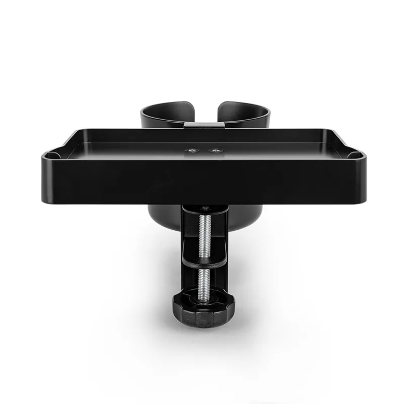 AIDATA DO-3061-BK-AID桌夾式馬克杯手機架收納掛鈎組 黑【耀偉】