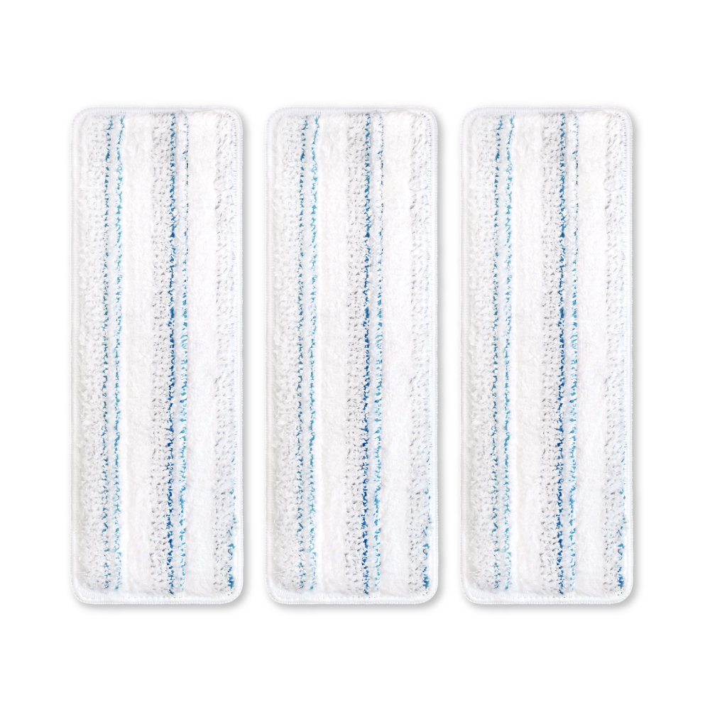 bonson | 超神平板拖配件-抗菌拖把布(三入)