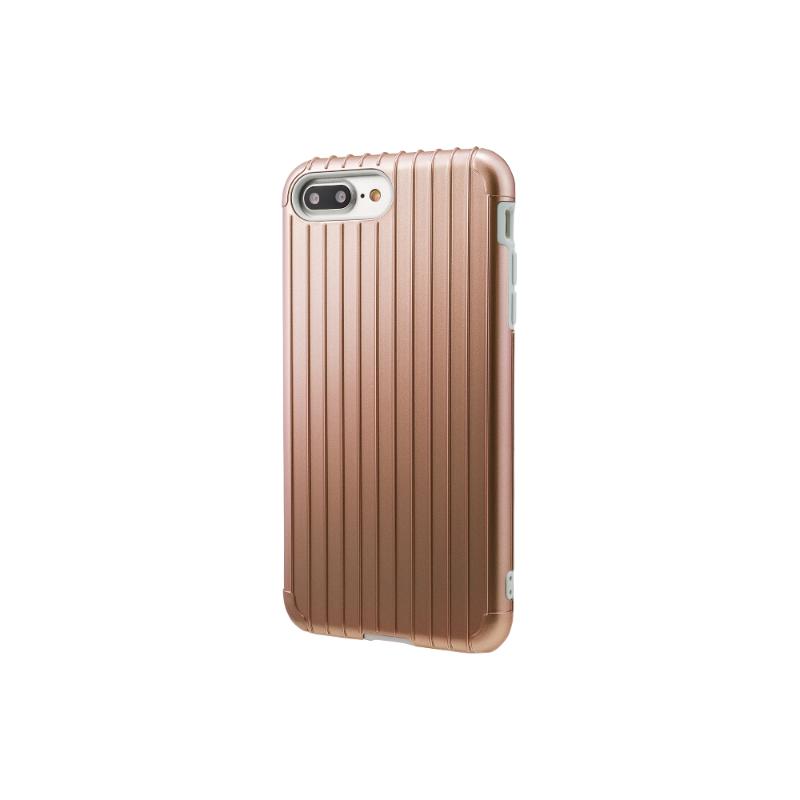 Gramas iPhone 8Plus/7Plus 經典手機殼 Rib 玫瑰金