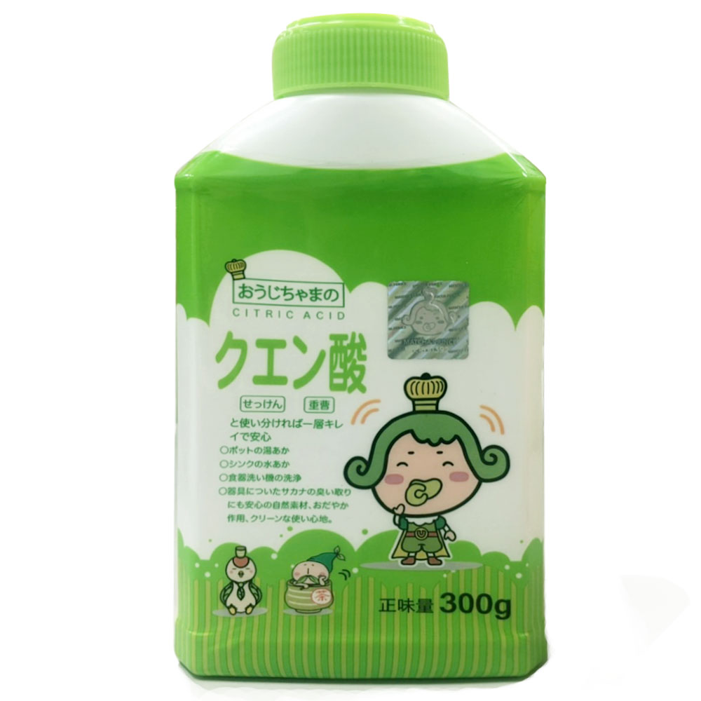 【日用員購】茶茶小王子檸檬酸除垢清潔劑便利罐300g/瓶