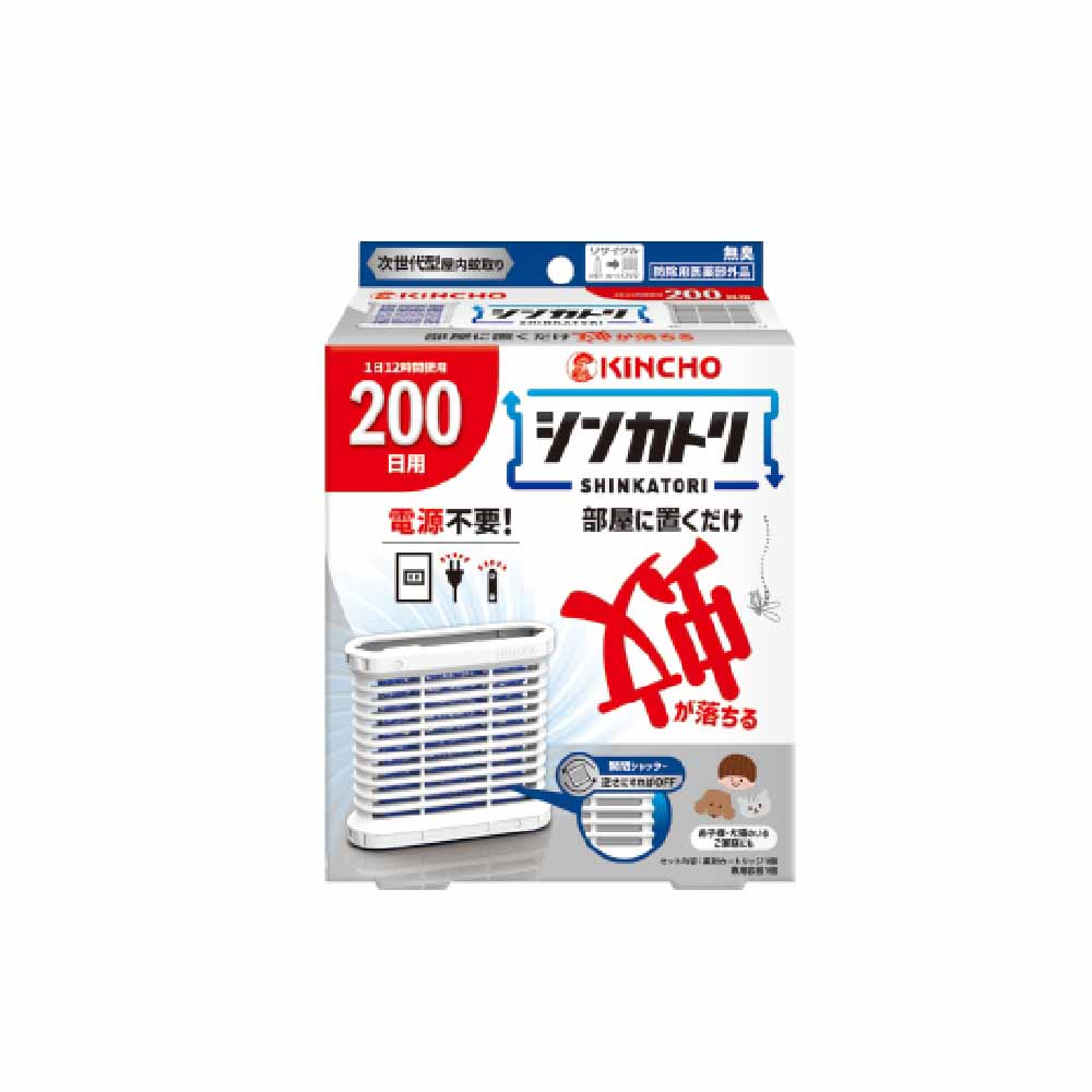 日本金鳥新蚊取屋內滅蚊器200套裝x1入