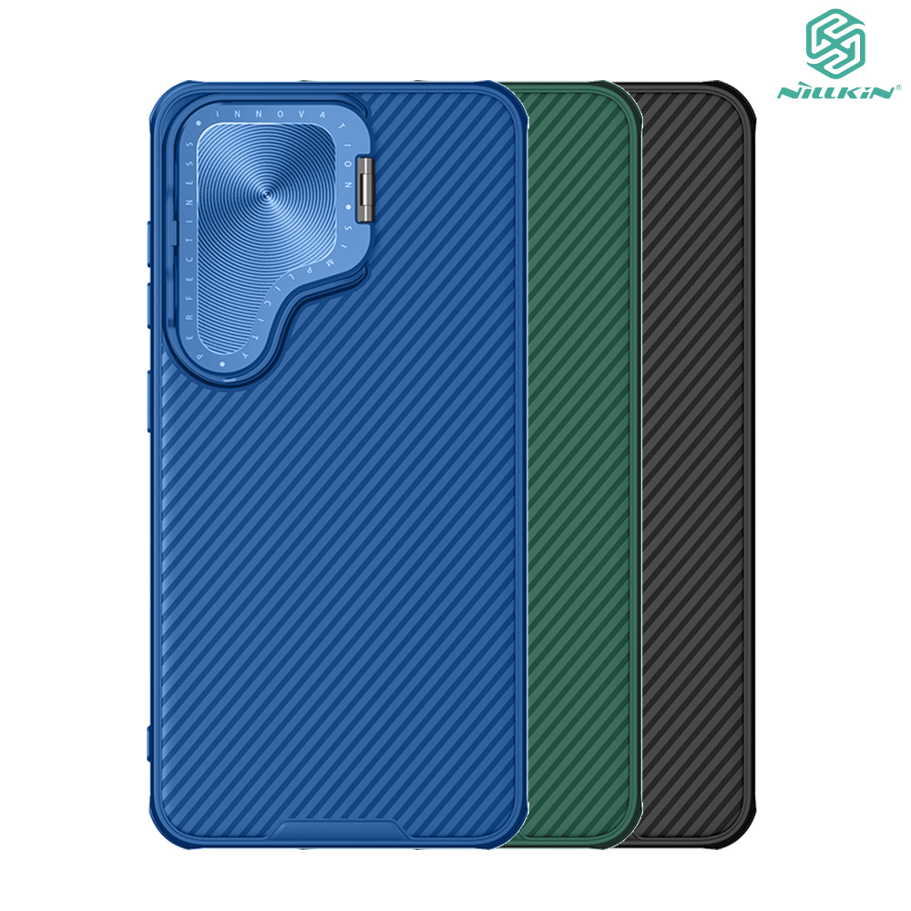 NILLKIN SAMSUNG 三星 Galaxy S24+ 黑鏡 Prop 磁吸殼(深綠)