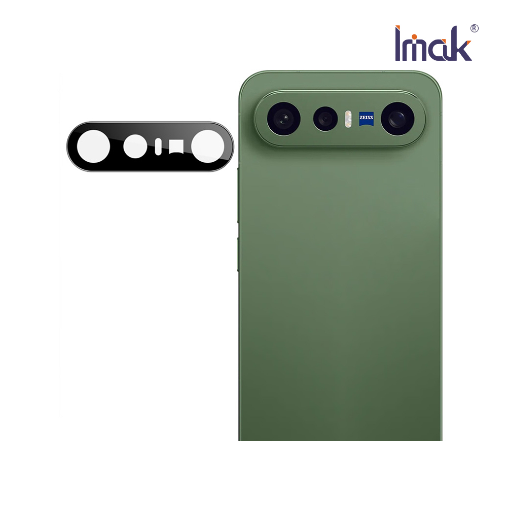 Imak 艾美克 vivo X300 FE 5G (蔡司版) 鏡頭玻璃貼(曜黑版)