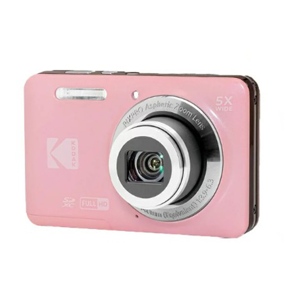 【Kodak 柯達】FZ55 5倍光學變焦 PIXPRO數位相機-粉色