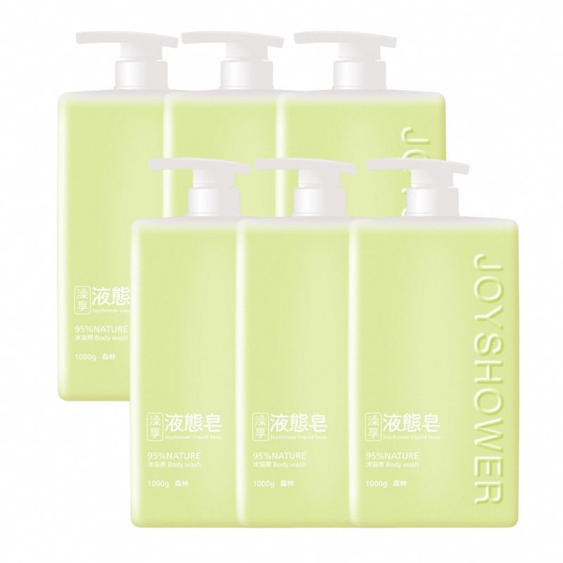 【澡享】液態皂(森林)1000g*6入