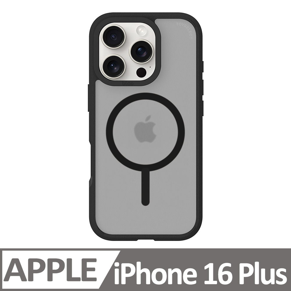 iPhone 16 Plus BLAC Aurora極光霧透 MagSafe iPhone手機殼 靜謐黑
