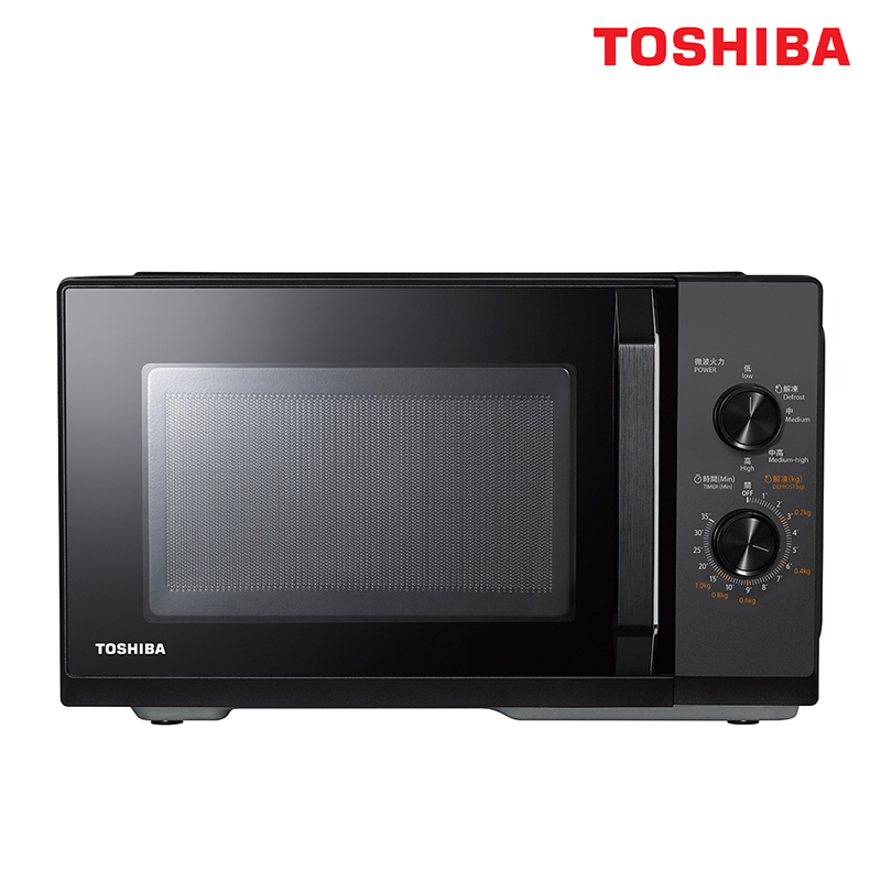 日本東芝TOSHIBA 25L機械式微波爐 MW3-MM25PT(BK)