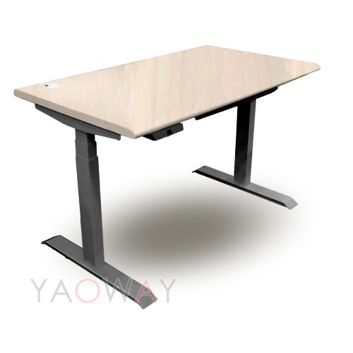 JT.JiTi ONEH電動升降桌120 x 70_7182沙丘柚木+黑腳【耀偉】