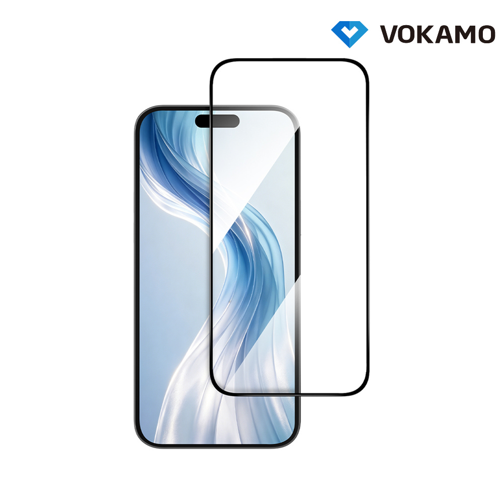 VOKAMO Apple 蘋果 iPhone 18 Pro 3D鑽石高清鋼化玻璃膜
