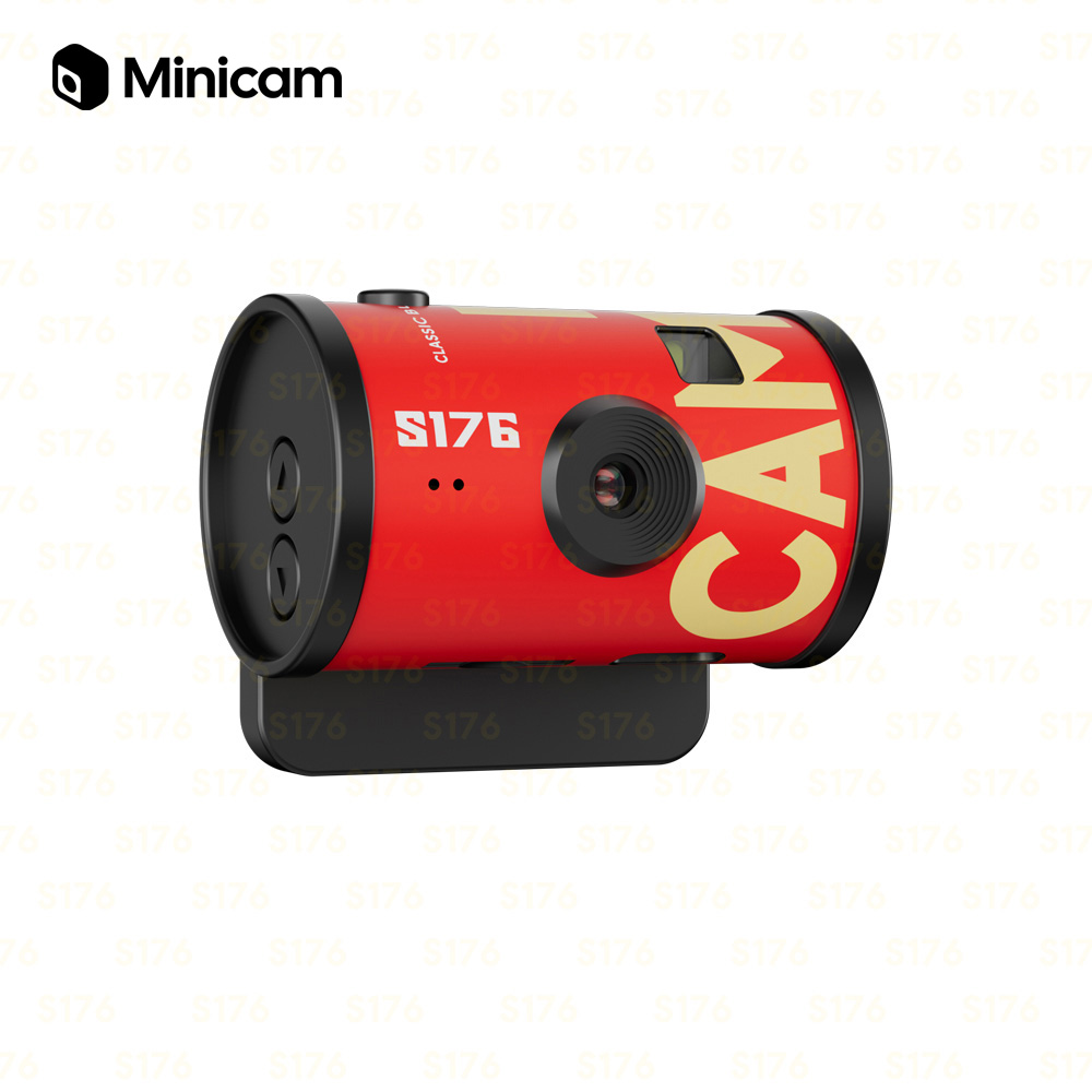 【Minicam 迷你拍】G21 底片造型 S176 數位迷你相機-紅色