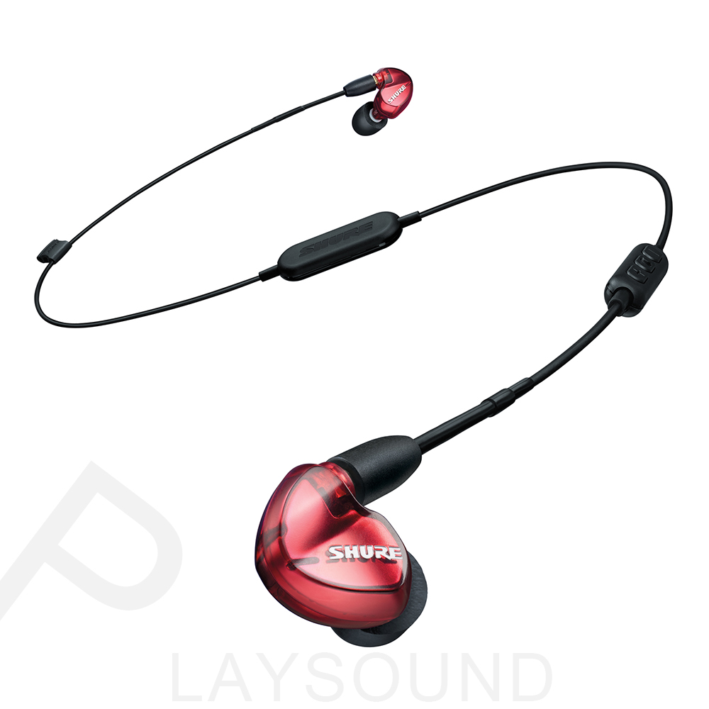 SHURE SE535-LTD+BT1藍牙+線控 限定款 紅色 三單體 隔音耳機 監聽級 可換線 入耳式耳機
