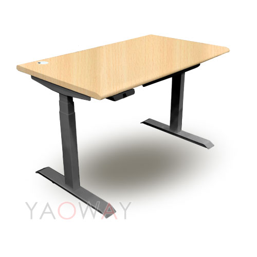 JT.JiTi ONEH電動升降桌120 x 70_2726白山毛櫸+黑腳【耀偉】