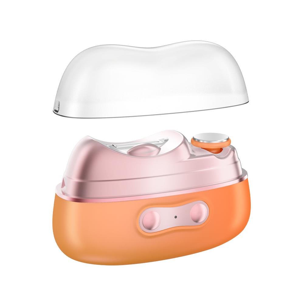 Cooyee M8 兒童/成人四合一電動指甲剪(橙色)