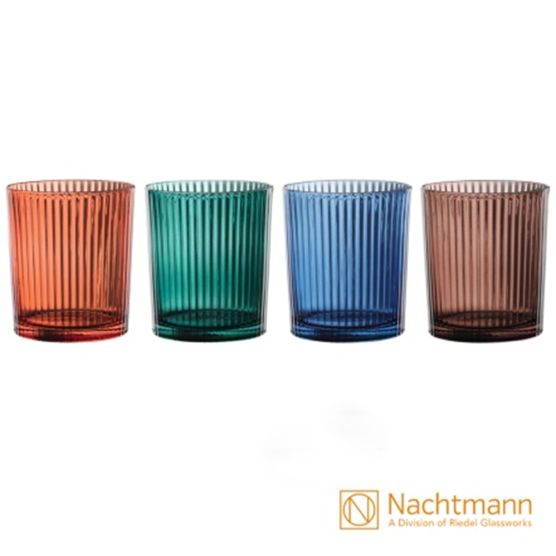 【DOZO嚴選】旺代-德國Nachtmann 歡饗四色威士忌杯4入組(13-106468)