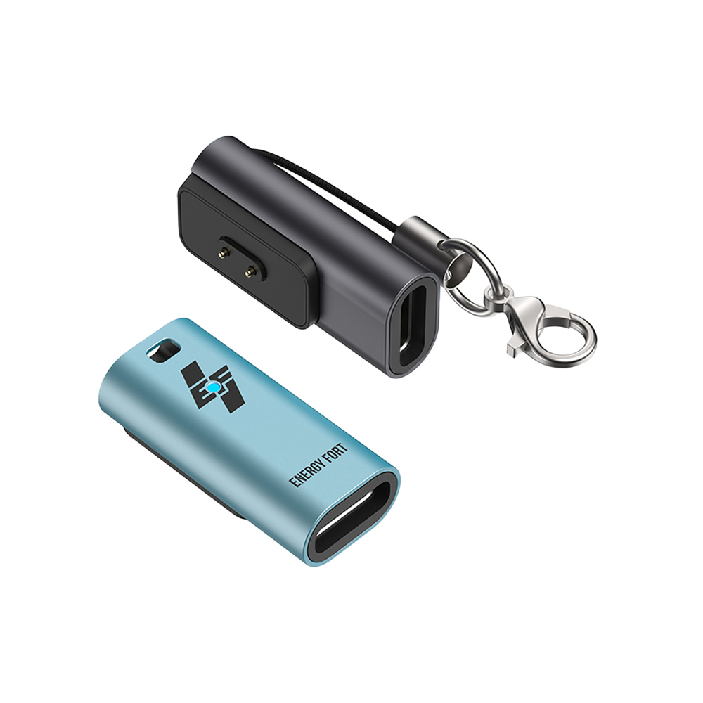 ENERGY FORT 小米手環 8 / 小米手環 9 / 小米手環 10 / Redmi 紅米 Watch 5 充電轉接頭(Type-C)(灰色)