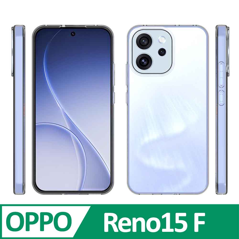 OPPO Reno15 F 5G TPU 防摔氣墊空壓殼