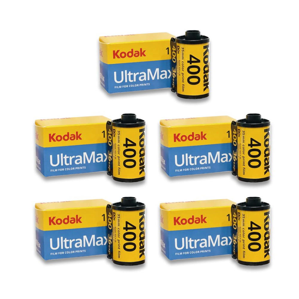 【Kodak 柯達】Kodak柯達底片 ULTRAMAX 400彩色負片- 五入組
