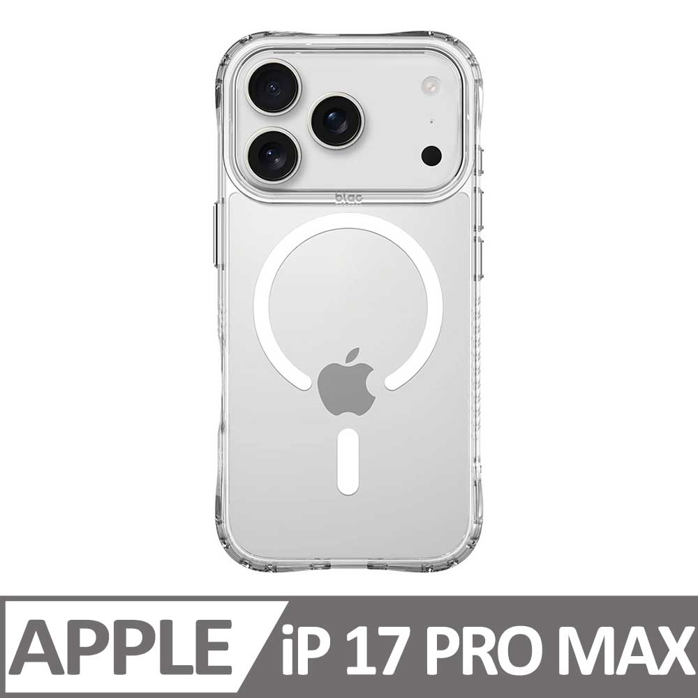 iPhone 17 Pro Max BLAC Glacier冰川抗黃防摔MagSafe iPhone手機殼