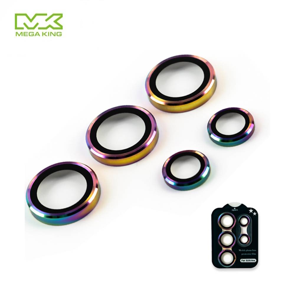 MEGA KING 三星 Galaxy S25 Ultra 鋁合金治具鏡頭貼 炫彩