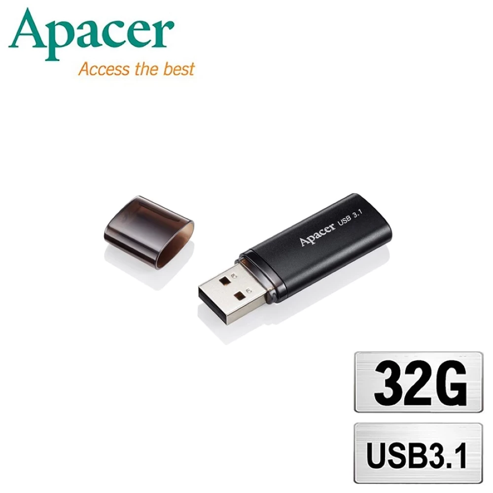 Apacer 宇瞻 AH25B 32GB 時尚金屬碟 USB3.1 隨身碟