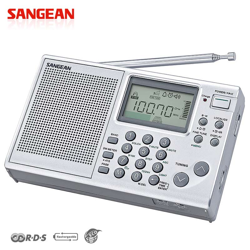 山進SANGEAN ATS-405專業化數位型收音機(調頻立體/調幅/短波) Ni-MH充電功能★一年保固★